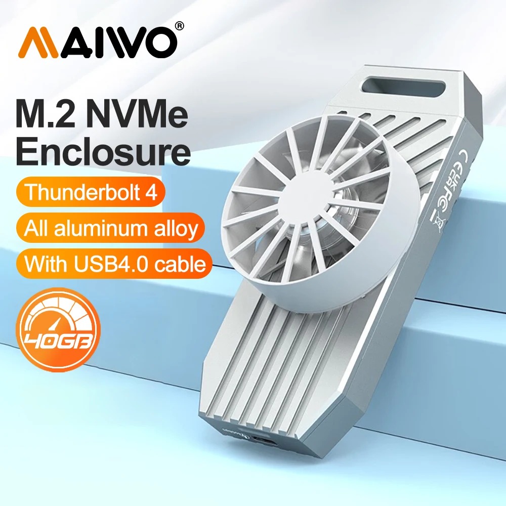 Usb4 40Gbps External Ssd 8Tb - Custodia SSD MAIWO USB4 NVMe M.2