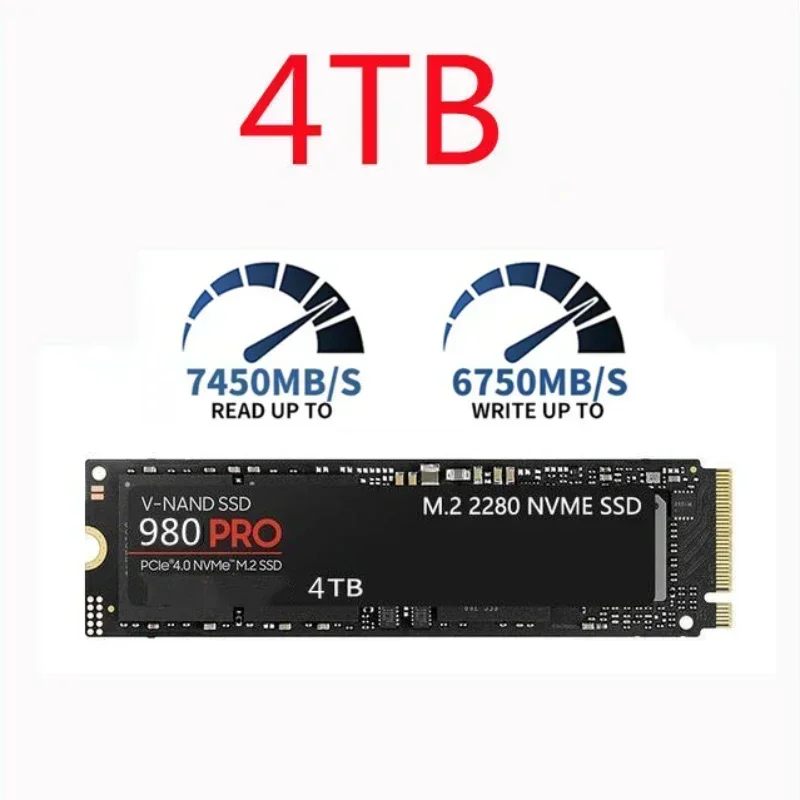 Pcie 4.0 4Tb 2280 Ssd 7450Mbps - Originale 980 PRO M.2 2280 NVMe