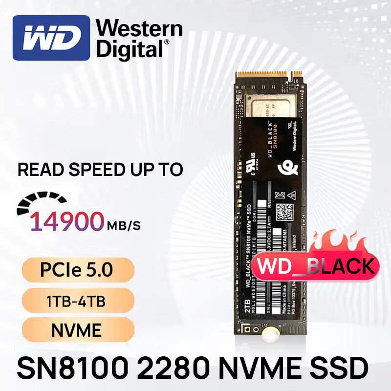 Western Digital PCIe 5.0 Nuovo - Nvme Pcie 5.0 Ssd 4Tb recensione e prezzo