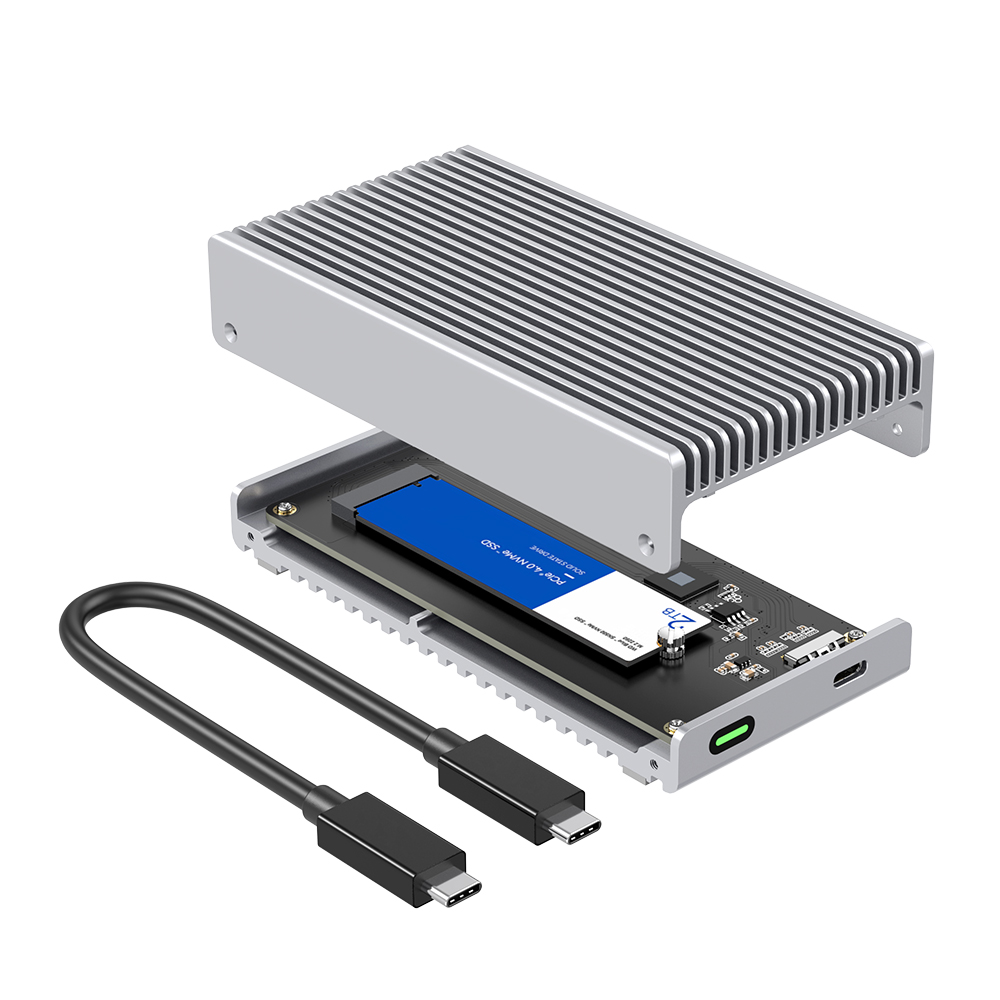 Custodia SSD esterna Thunderbo - Usb4 40Gbps External Ssd 8Tb recensione e prezzo