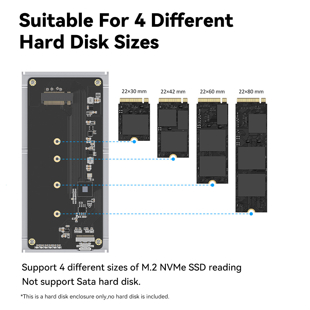 Custodia SSD esterna Thunderbo - Usb4 40Gbps External Ssd 8Tb recensione e prezzo