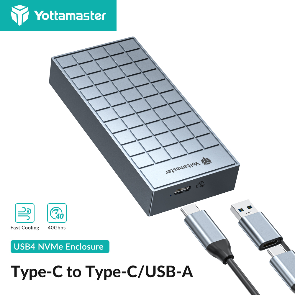 Yottamaster 40Gbps M.2 NVMe SS - Thunderbolt 4 External Ssd 4Tb recensione e prezzo